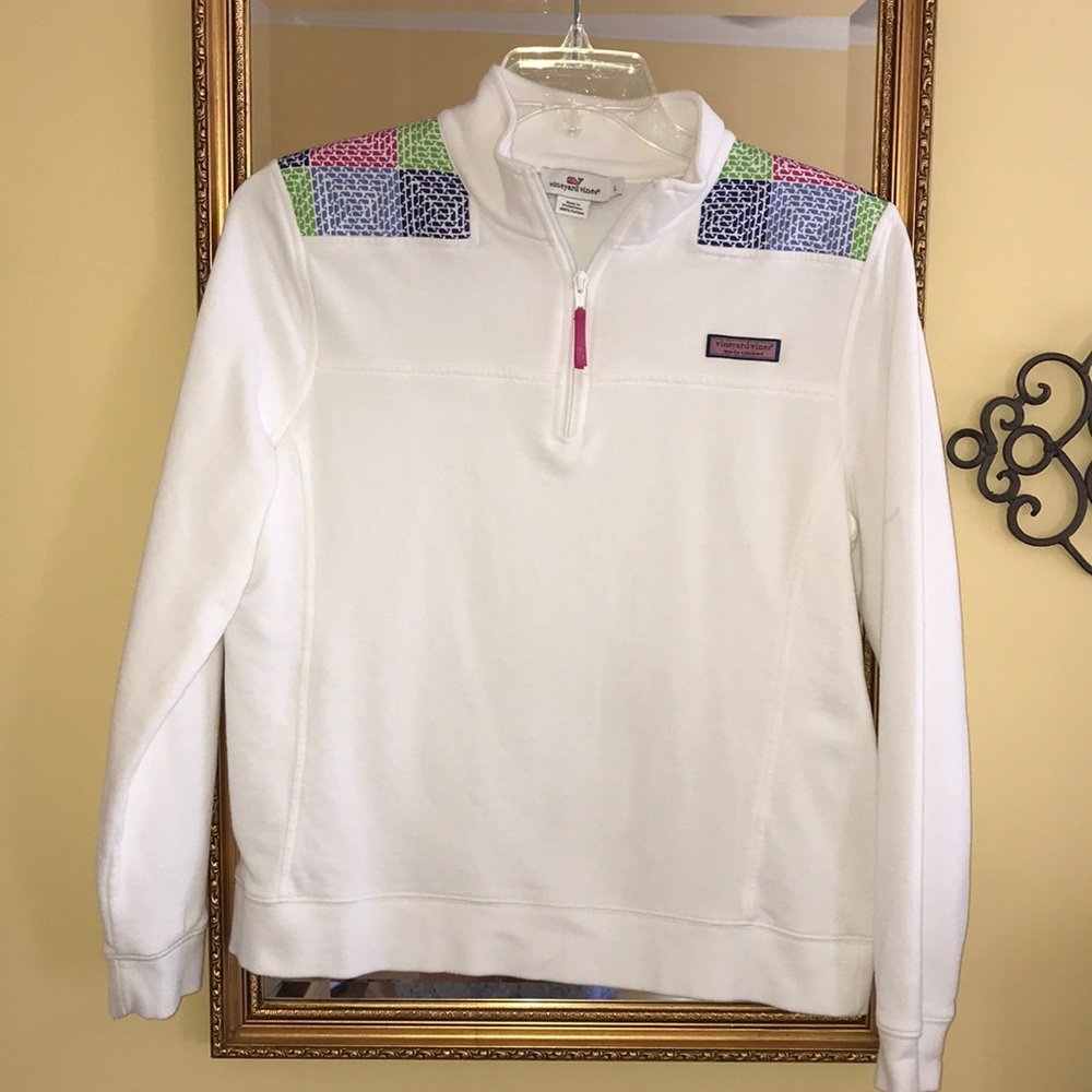 Vineyard Vines Quarter Zip Size L